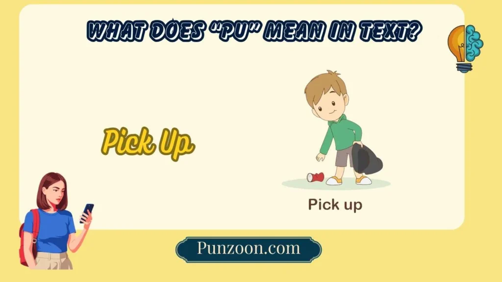 What Does “PU” Mean in Text?