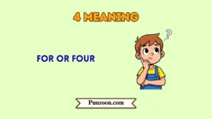 4 meaning