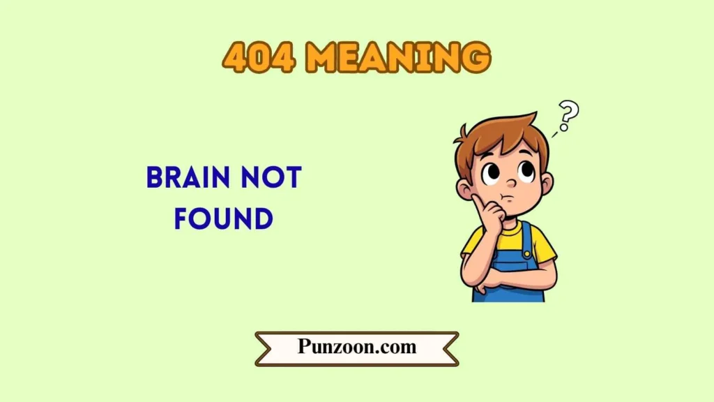404 meaning