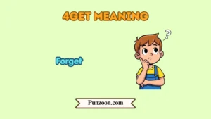 4get meaning